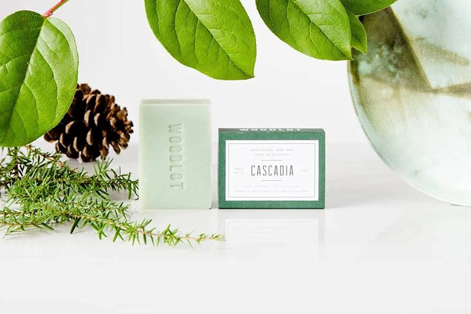Woodlot Cascadia Soap Bar Fresh Forest Scent, 4 Oz