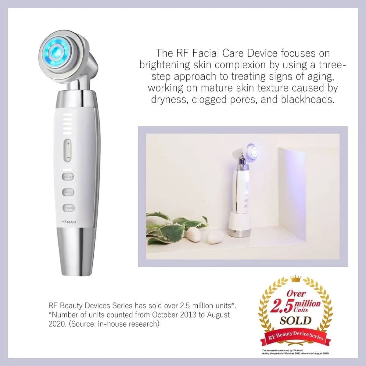 Ya-Man HRF40S Bright Lift Professional Beauty Device, Yaman
