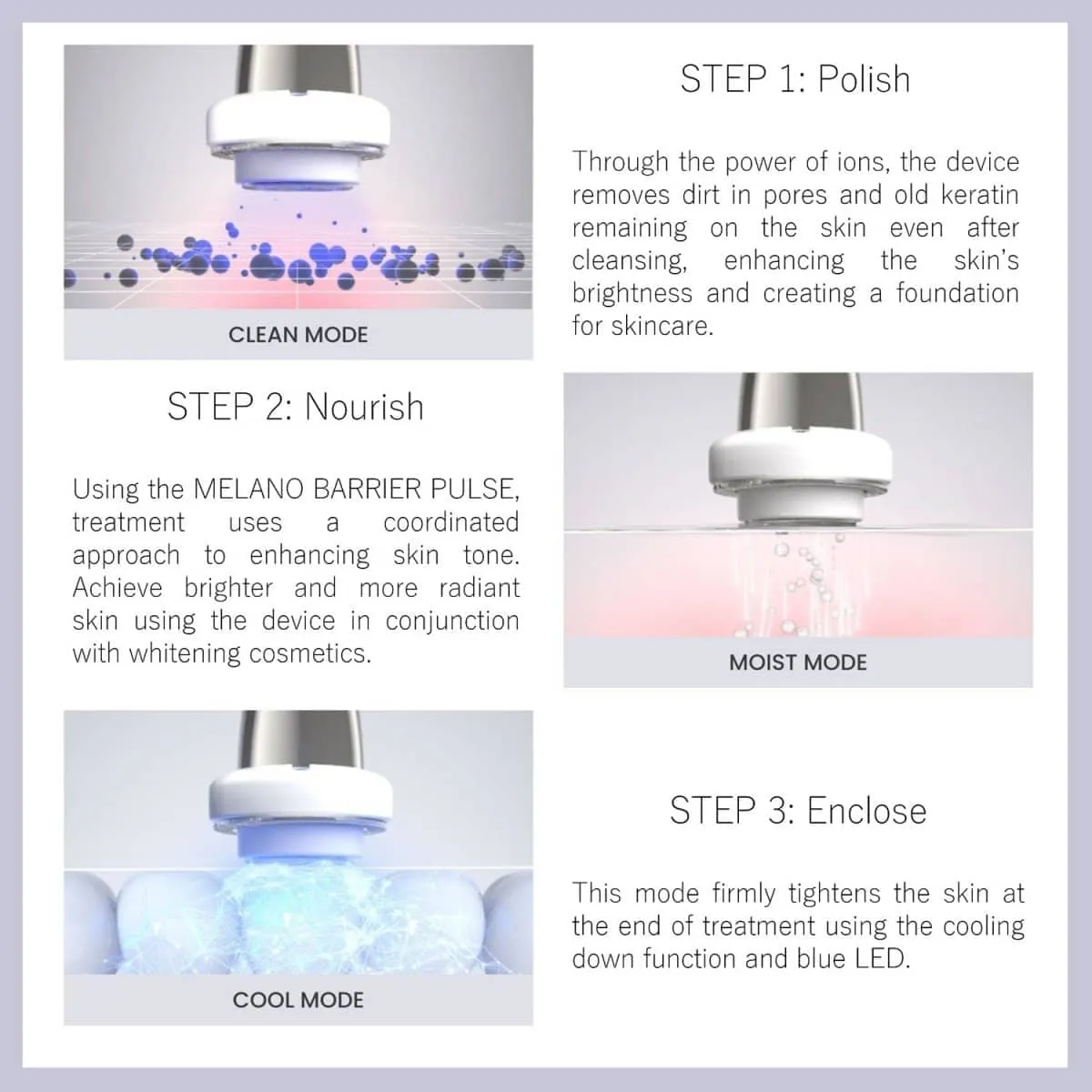 Ya-Man HRF40S Bright Lift Professional Beauty Device, Yaman