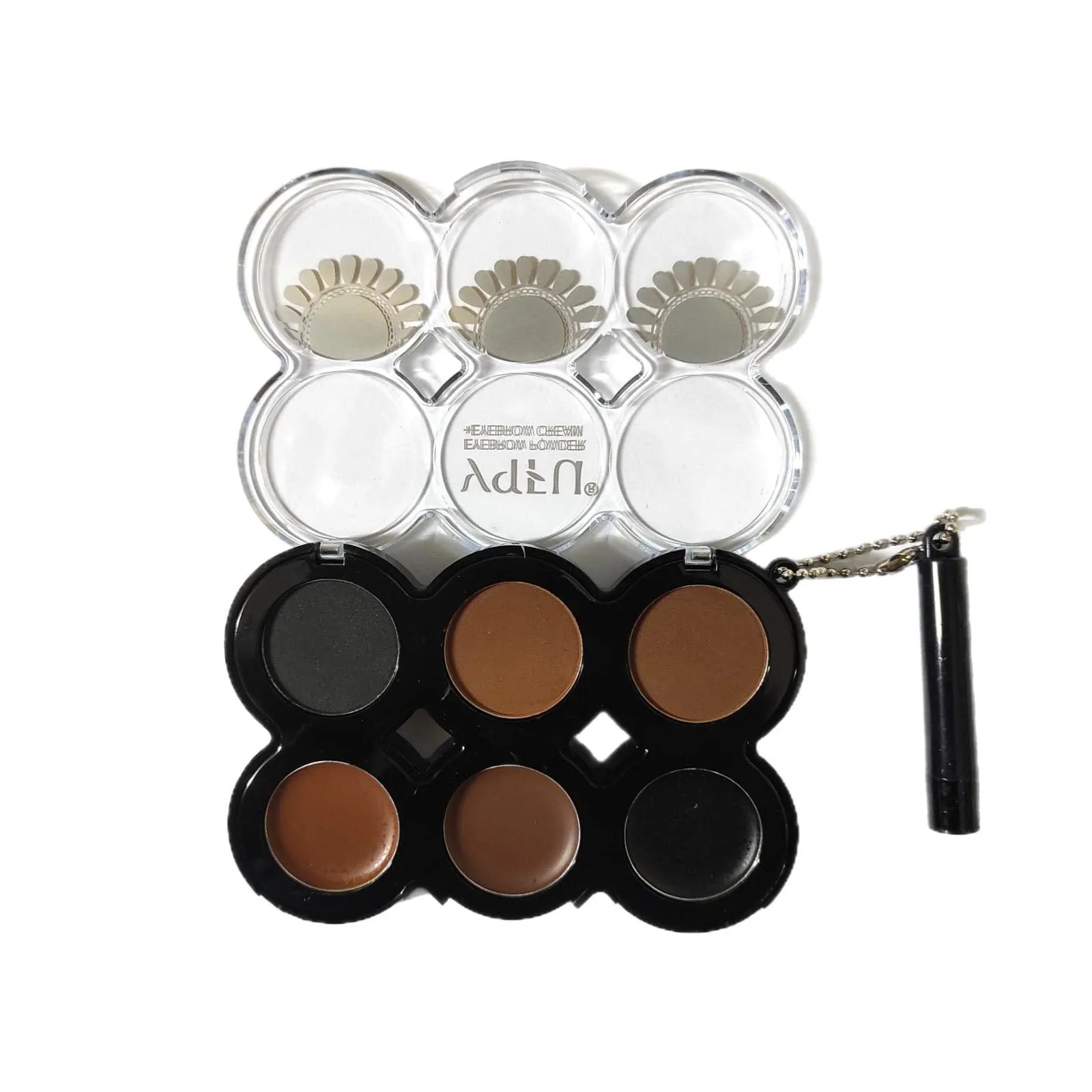 YQFU 6 In 1 Eyebrow Powder   Eyebrow Cream - 3.5g×6