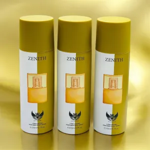 ZENITH Millionaire Long Lasting Perfumed Body Spray 200ml
